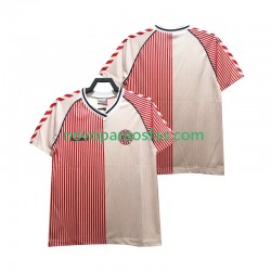 Camisolas AC Milan 1986 Retro Homem Visitante Manga Curta