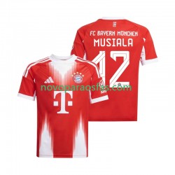 Camisolas Bayern de Munique Jamal Musiala 42 Homem Casa 2025-2026 Manga Curta