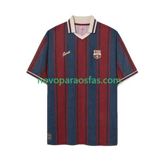 Camisolas FC Barcelona 125th Anniversary Homem Casa 2025-2026 Manga Curta