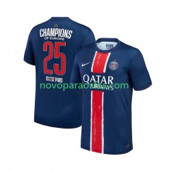 Camisolas Paris Saint-Germain Champion Homem Casa 2024-2025 Manga Curta