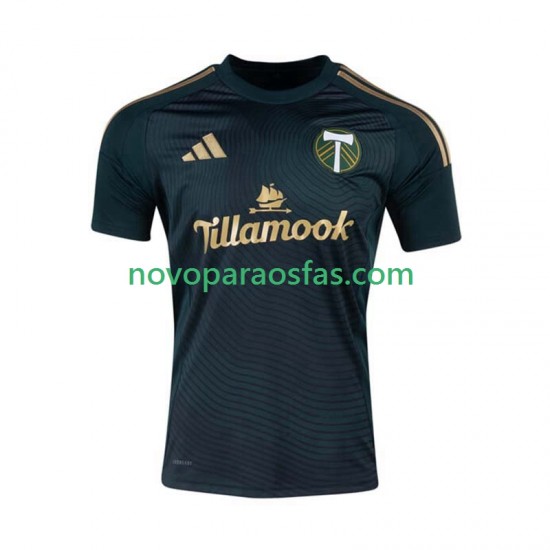 Camisolas Portland Timbers Homem Casa 2025-2026 Manga Curta