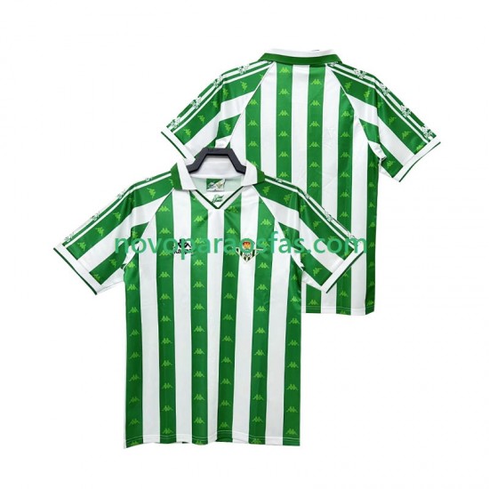 Camisolas Real Betis 1995 1997 Retro Homem Casa Manga Curta