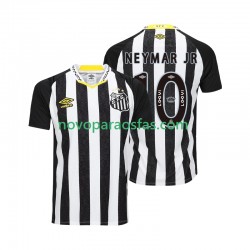 Camisolas Santos FC NEYMAR JR 10 Homem Visitante 2025-2026 Manga Curta