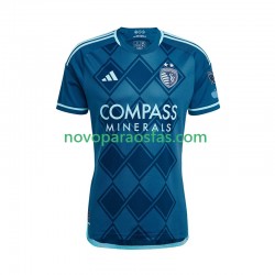 Camisolas Sporting Kansas City Homem Visitante 2025-2026 Manga Curta