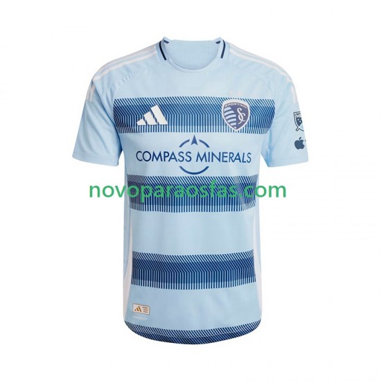 Camisolas Sporting Kansas City Homem Casa 2025-2026 Manga Curta
