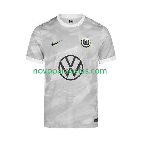 Camisolas VfL Wolfsburg Homem Visitante 2025-2026 Manga Curta