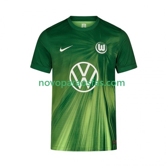 Camisolas VfL Wolfsburg Homem Casa 2025-2026 Manga Curta