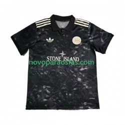Camisolas AFC Ajax Stone Island Homem 2024-2025 Manga Curta