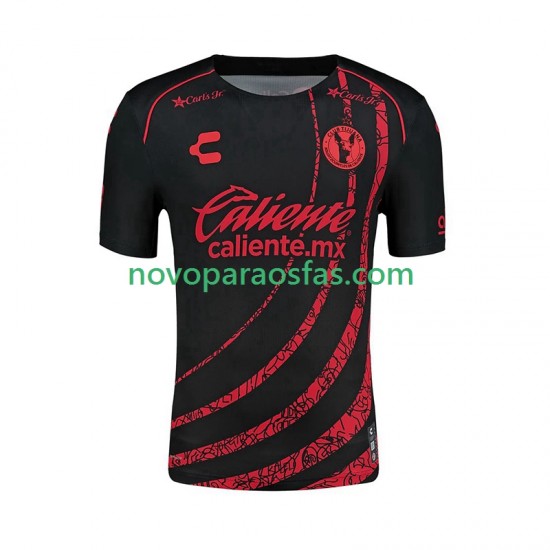 Camisolas Club Tijuana Homem Casa 2024-2025 Manga Curta