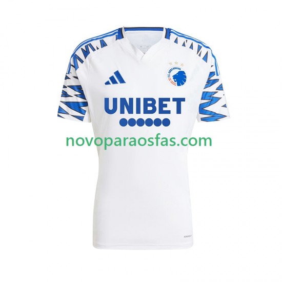 Camisolas FC Copenhague Homem Casa 2024-2025 Manga Curta