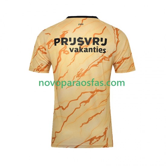 Camisolas Feyenoord Rotterdam Homem Quarto 2024-2025 Manga Curta