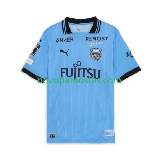 Camisolas Kawasaki Frontale Homem Casa 2025 Manga Curta