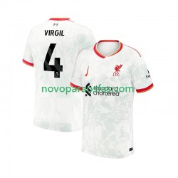 Camisolas Liverpool VIRGIL 4 Homem Alternativo 2024-2025 Manga Curta