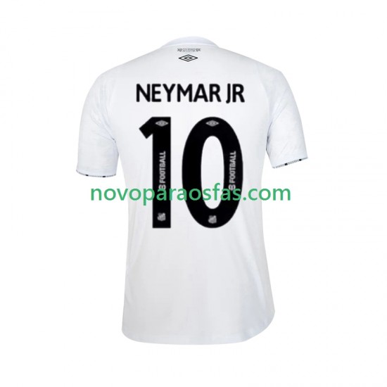Camisolas Santos FC Neymar JR 10 Homem Casa 2024-2025 Manga Curta