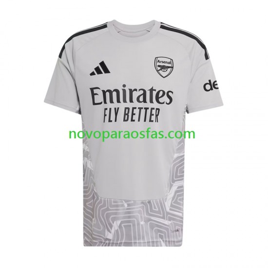 Camisolas Arsenal Guarda-redes Homem Casa 2026-2027 Manga Curta