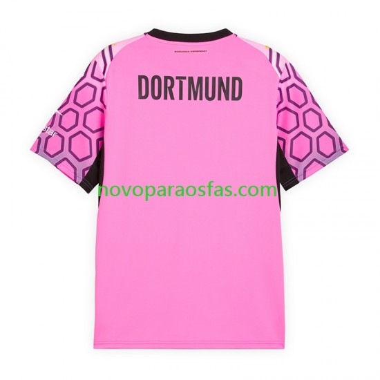 Camisolas Borussia Dortmund Guarda-redes Homem Visitante 2026-2027 Manga Curta