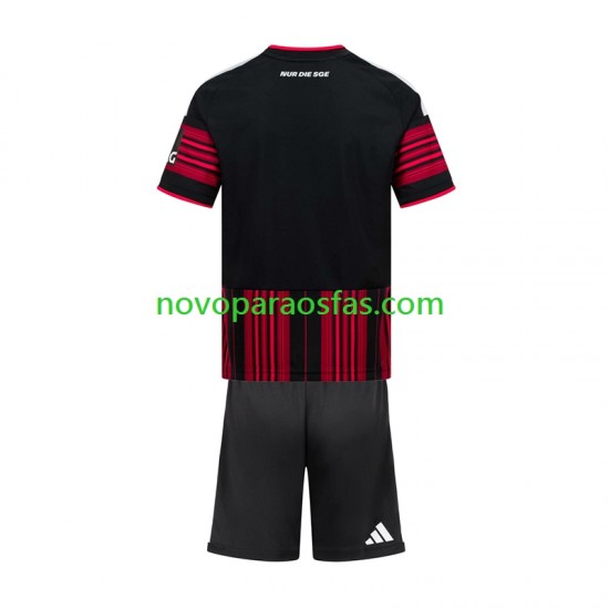 Camisolas Eintracht Frankfurt Criança Casa 2026-2027 Manga Curta