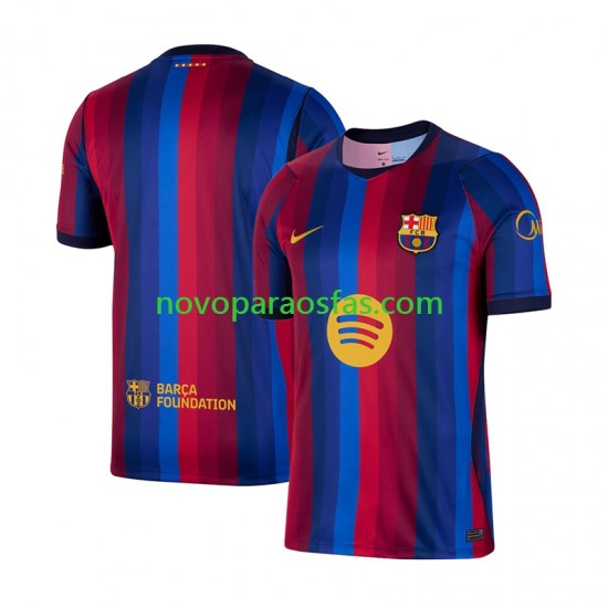 Camisolas FC Barcelona Homem Casa 2026-2027 Manga Curta