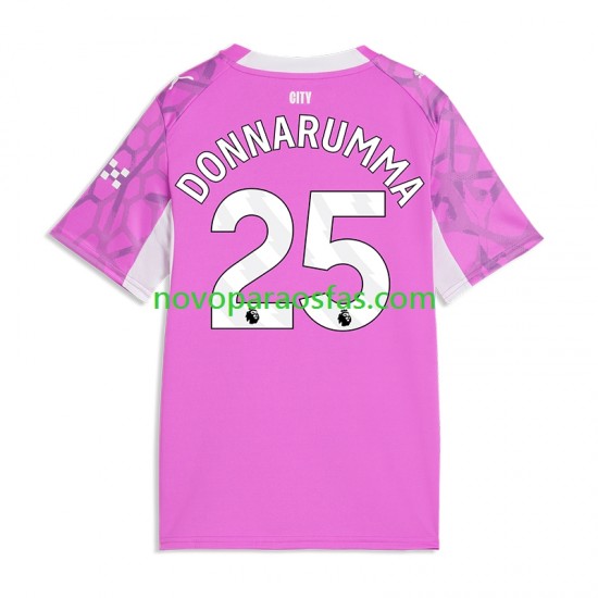 Camisolas Manchester City Gianluigi Donnarumma 25 Guarda-redes Homem Visitante 2026-2027 Manga Curta