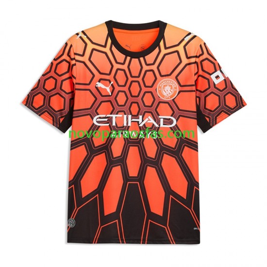 Camisolas Manchester City Gianluigi Donnarumma Guarda-redes Criança Alternativo 2026-2027 Manga Curta