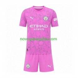 Camisolas Manchester City Guarda-redes Criança Visitante 2026-2027 Manga Curta