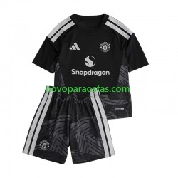 Camisolas Manchester United Guarda-redes Criança Casa 2026-2027 Manga Curta