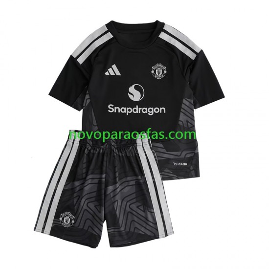 Camisolas Manchester United Guarda-redes Criança Casa 2026-2027 Manga Curta