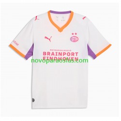 Camisolas PSV Eindhoven Homem Visitante 2026-2027 Manga Curta