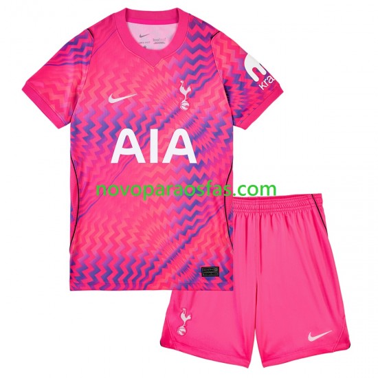 Camisolas Tottenham Hotspur Guarda-redes Criança Casa 2026-2027 Manga Curta