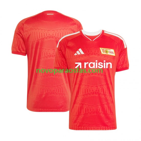 Camisolas Union Berlin Homem Casa 2026-2027 Manga Curta