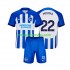 Camisolas Brighton & Hove Albion Mitoma 22 Criança Casa 2023-2024 Manga Curta