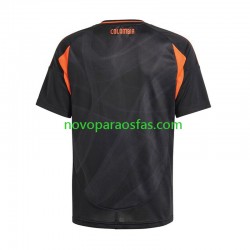 Camisolas Colômbia Copa America Homem Visitante 2024 Manga Curta