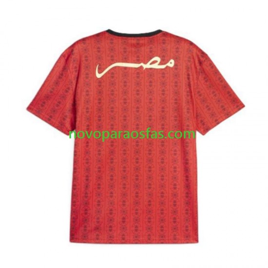 Camisolas Egito Homem Casa 2024 Manga Curta