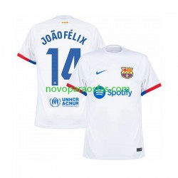 Camisolas FC Barcelona Joao Felix 14 Homem Visitante 2023-2024 Manga Curta