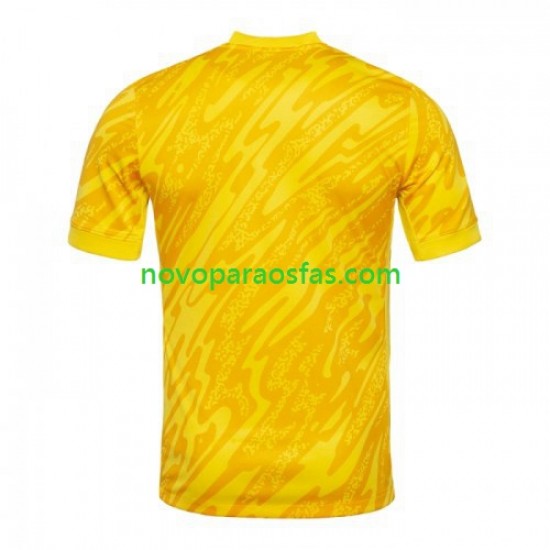 Camisolas Portugal Guarda-redes Homem Casa Euro 2024 Manga Curta