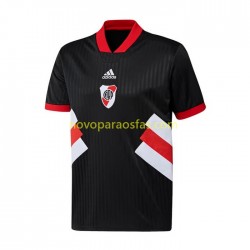 Camisolas CA River Plate Icon Retro Homem Casa 2022-2023 Manga Curta