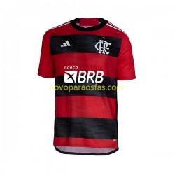 Camisolas CR Flamengo Homem Casa 2023-2024 Manga Curta