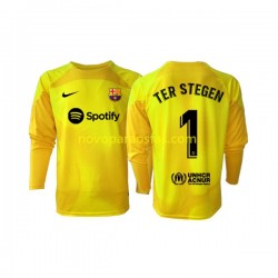 Camisolas FC Barcelona Ter Stegen 1 Guarda-redes Homem Quarto 2022-2023 Manga Comprida