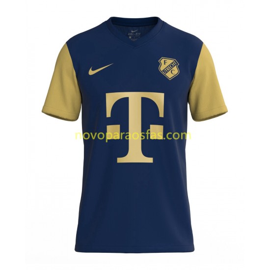 Camisolas FC Utrecht Homem Alternativo 2022-2023 Manga Curta