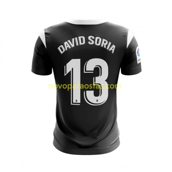 Camisolas Getafe CF David Soria 13 Homem Visitante 2022-2023 Manga Curta