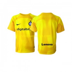 Camisolas Inter de Milão Guarda-redes Homem Visitante 2022-2023 Manga Curta