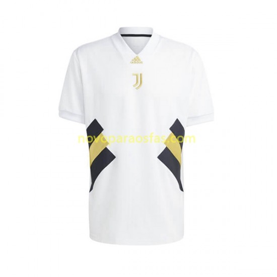 Camisolas Juventus Icon Retro Homem Casa 2022-2023 Manga Curta