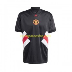 Camisolas Manchester United Icon Retro Homem Casa 2022-2023 Manga Curta
