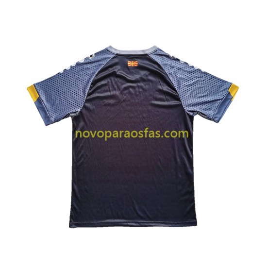 Camisolas Macedônia do Norte Homem Alternativo 2023 Manga Curta