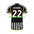 Camisolas Juventus Angel Di Maria 22 Homem Casa 2023-2024 Manga Curta