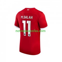 Camisolas Liverpool M.Salah 11 Homem Casa 2023-2024 Manga Curta