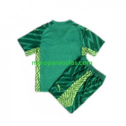 Camisolas Manchester City Guarda-redes Criança Casa 2023-2024 Manga Curta