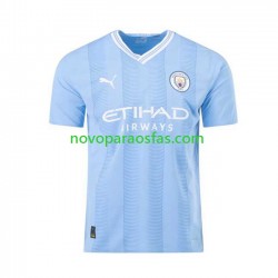 Camisolas Manchester City Homem Casa 2023-2024 Manga Curta