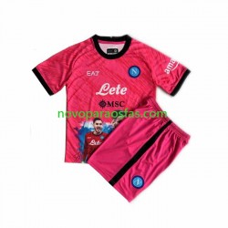 Camisolas Napoli Face Game Alex Meret 1 Guarda-redes Criança Casa 2022-2023 Manga Curta