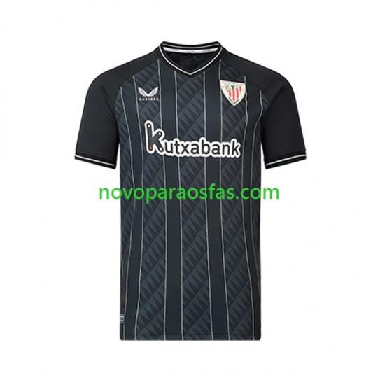 Camisolas Athletic Bilbao Guarda-redes Homem Casa 2023-2024 Manga Curta